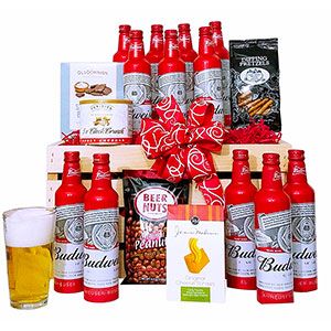 Budweiser Gift 12 Pack Crate