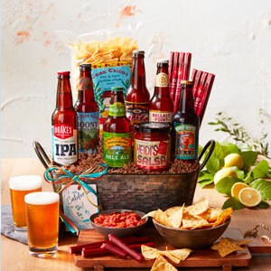 California Craft Beer Basket from Hickory Farms
