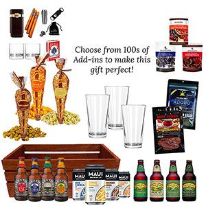 Make Your Own Beer Gift Basket from The Bro Basket